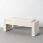 Banco Baúl Crema Dm-Tejido 117 X 43 X 45 cm