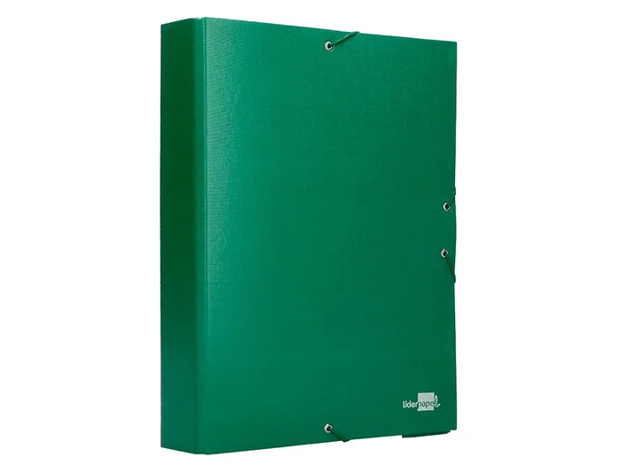 Liderpapel Carpeta proyectos folio lomo 90mm verde Liderpapel Carpeta proyectos folio lomo 90mm verde