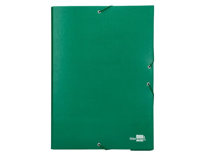 Liderpapel Carpeta proyectos folio lomo 90mm verde Liderpapel Carpeta proyectos folio lomo 90mm verde