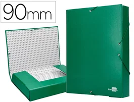 Liderpapel Carpeta proyectos folio lomo 90mm verde