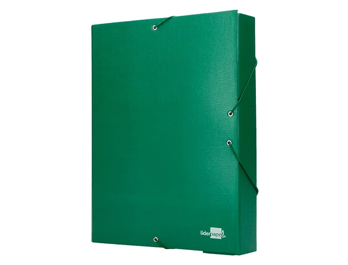 Liderpapel Carpeta proyectos folio lomo 90mm verde Liderpapel Carpeta proyectos folio lomo 90mm verde