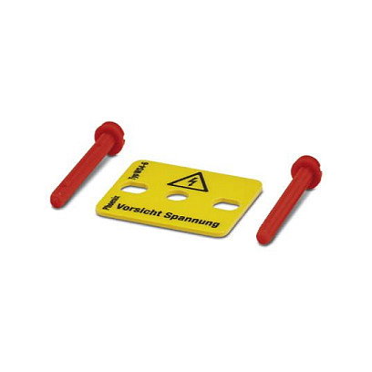 Phoenix Contact 1004209 Marcadores de Conexión, 10 Unidades, PVC, Negro/Amarillo Phoenix Contact 1004209 Marcadores de Conexión, 10 Unidades, PVC, Negro/Amarillo