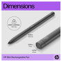 HP Slim Rechargeable Pen Gris