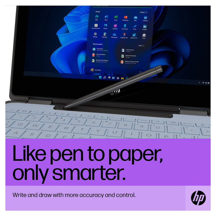 HP Slim Rechargeable Pen Gris