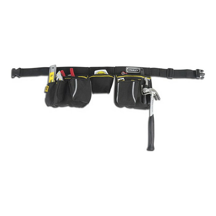 Stanley Cinturón para Herramientas 1-96-178 con Bolsas y Respaldo Acolchado Negro/Amarillo Stanley Cinturón para Herramientas 1-96-178 con Bolsas y Respaldo Acolchado Negro/Amarillo