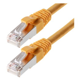 Helos Patchkabel Cat.6 S/FTP (PIMF) 7,5 m Amarillo