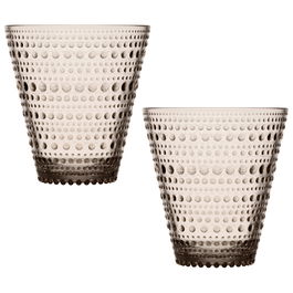 Iittala Kastehelmi Set 2 Vasos 300 Ml (6 Unidades) Linen