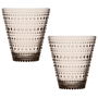 Iittala Kastehelmi Set 2 Vasos 300 Ml (6 Unidades) Linen