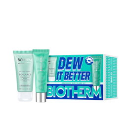 Biotherm Set de Cuidado Facial con Aquasource Hyalu Plump y Biosource Cleansing Foam