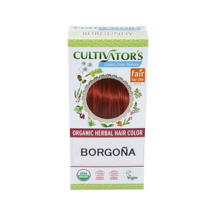 CULTIVATORS Tinte Orgánico BORGOÑA ECOCERT CULTIVATORS Tinte Orgánico BORGOÑA ECOCERT