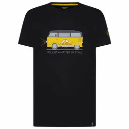 Camiseta Deportiva de Manga Corta La Sportiva Van Negro