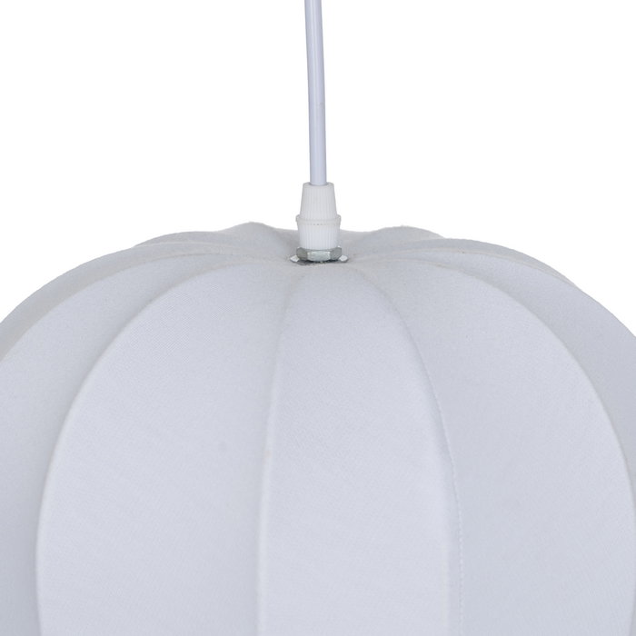 Lámpara Techo Blanco Tejido 25 X 25 X 36 cm
