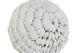 DKD Home Decor Bola de Decoración con Conchas Blanco 12x12x12 cm