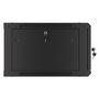 Lanberg WF01-6606-00B Armario Mural Rack 19 Pulgadas 6U Negro 60kg
