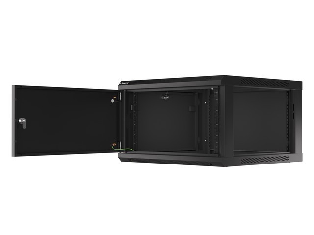 Lanberg Armario Rack Mural 19 pulgadas 6U 600x600 Negro WF01-6606-00B Lanberg Armario Rack Mural 19 pulgadas 6U 600x600 Negro WF01-6606-00B
