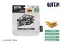 Quttin Bolsa Para Sandwich Reutilizable 18x18x2 cm (24 Unidades)