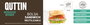 Quttin Bolsa Para Sandwich Reutilizable 18x18x2 cm (24 Unidades)