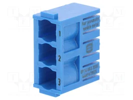 HARTING Módulo de Conector Neumático Han-Modular® de 3 Vías