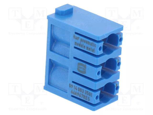 HARTING Módulo de Conector Neumático Han-Modular® de 3 Vías