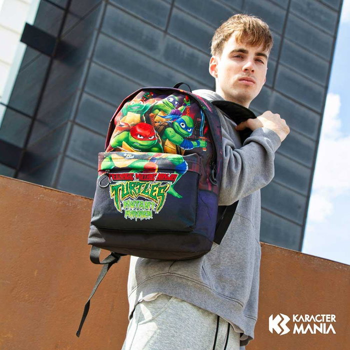 Mochila HS FAN 2.0 Ninjas TEENAGE MUTANT NINJA Tortugas Ninja Multicolor