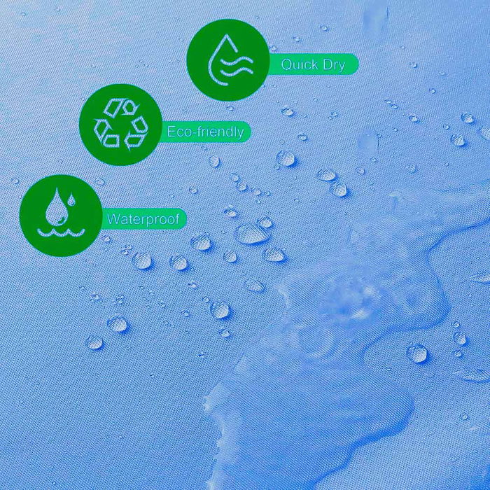 Exma Cortina de Baño Basic Azul Impermeable 180 x 180 cm Exma Cortina de Baño Basic Azul Impermeable 180 x 180 cm