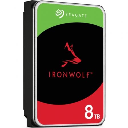Seagate ST8000VN002 Disco Duro Interno NAS IronWolf 8TB 3.5" SATA III 256MB