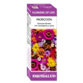 EQUISALUD Flower Of Life Protección - Esencias Florales para Fortaleza y Armonía - 15 ml