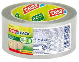Cinta De Embalaje Tesa Pet Eco & Ultra Strong Rollo 66X50 Tesapack Transparente (Set de 6)