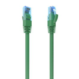 AISENS - CABLE DE RED LATIGUILLO RJ45 CAT.6 UTP AWG26 CCA, VERDE, 4.0M