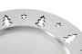 DKD Home Decor Centro de Mesa Árboles Plateado 33x33x2 cm
