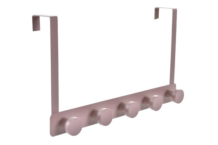 DKD Home Decor Perchero Glam Marron Crema Metal 5 x 20 x 33 cm (4 Unidades)