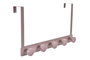 DKD Home Decor Perchero Glam Marron Crema Metal 5 x 20 x 33 cm (4 Unidades)
