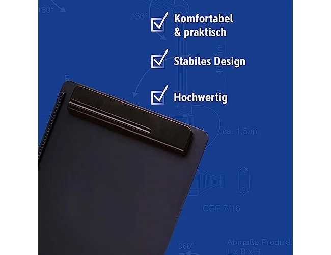 Maul Portanotas Maulgo uni DIN A4 Negro