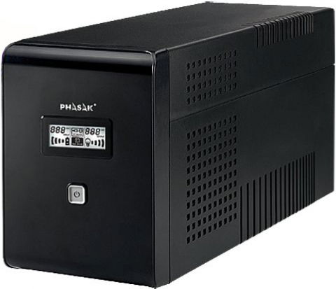 PHASAK SAI 2000VA Esential Interactivo - Pantalla tactil con USB + RJ45 PHASAK SAI 2000VA Esential Interactivo - Pantalla tactil con USB + RJ45