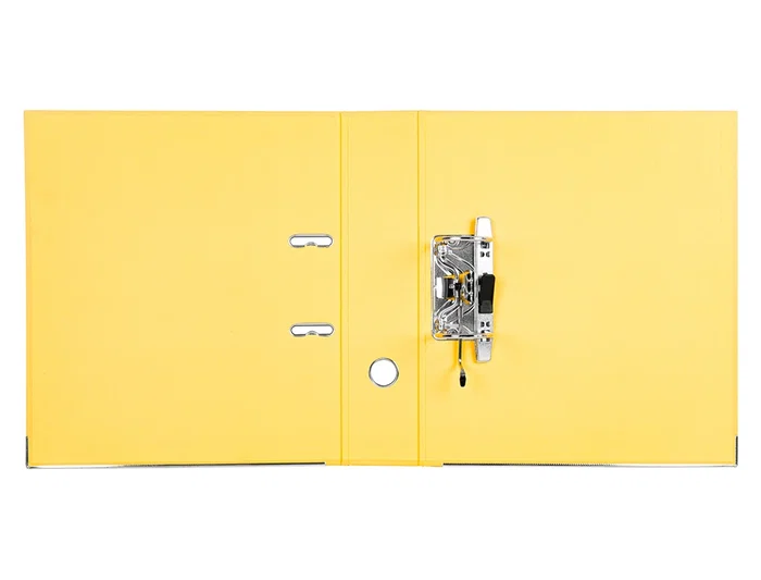 Liderpapel Archivador de Palanca Documenta A4 Forrado PVC Rado Lomo 75mm Amarillo Liderpapel Archivador de Palanca Documenta A4 Forrado PVC Rado Lomo 75mm Amarillo