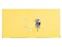 Liderpapel Archivador de Palanca Documenta A4 Forrado PVC Rado Lomo 75mm Amarillo