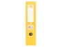 Liderpapel Archivador de Palanca Documenta A4 Forrado PVC Rado Lomo 75mm Amarillo