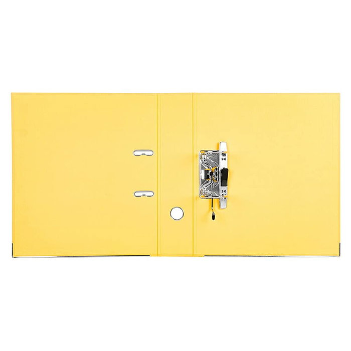 Liderpapel Archivador de Palanca A4 Amarillo 75mm