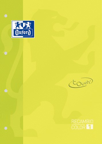 OXFORD Set de 5 Blocs School Color 1 Touch Encolado A4+ Cuadriculado 5x5 Lima OXFORD Set de 5 Blocs School Color 1 Touch Encolado A4+ Cuadriculado 5x5 Lima