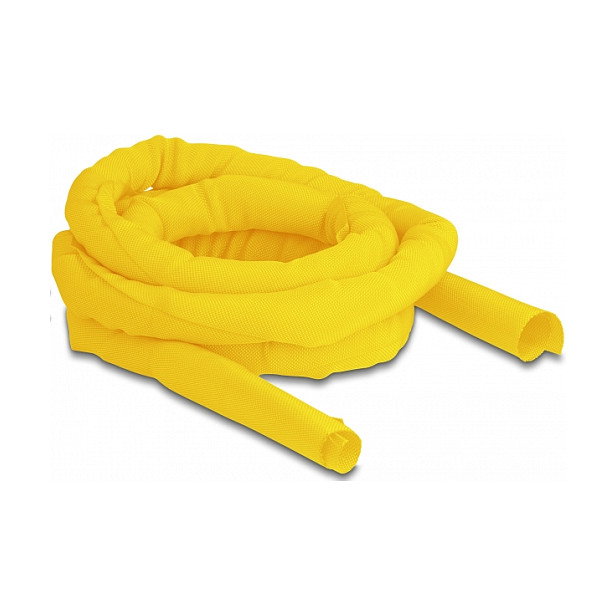 DeLOCK Manga tejida de cierre automático resistente al calor 2 m x 25 mm Amarillo DeLOCK Manga tejida de cierre automático resistente al calor 2 m x 25 mm Amarillo