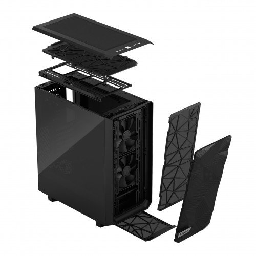 Fractal Design FD-C-MES2C-02 Meshify 2 Compact Caja PC Torre ATX Negro