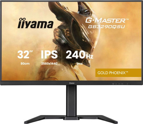 iiyama G-MASTER GB3290QSU-B1 Gold Phoenix 31.5 pulg. QHD 240Hz IPS