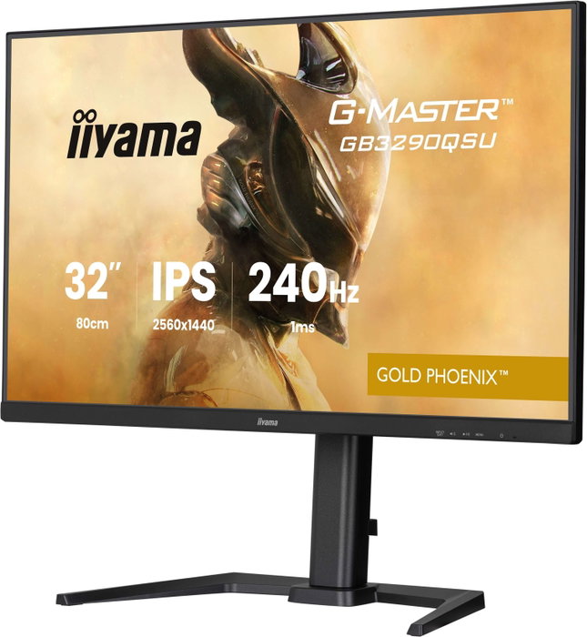 iiyama G-MASTER GB3290QSU-B1 Gold Phoenix 31.5 pulg. QHD 240Hz IPS