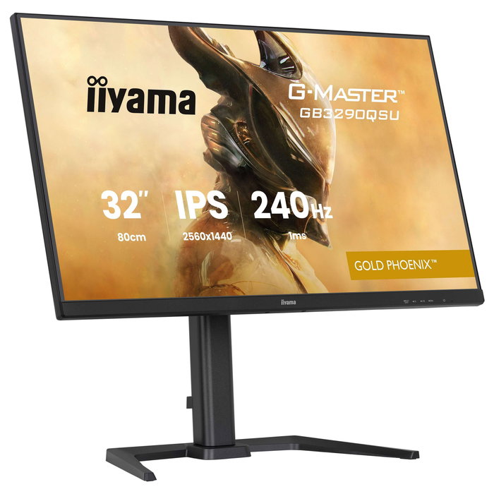 iiyama G-MASTER GB3290QSU-B1 Gold Phoenix 31.5 pulg. QHD 240Hz IPS