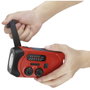 Denver SCR-2010 Radio de emergencia Ion de litio 2000 mAh Rojo