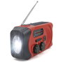 Denver SCR-2010 Radio de emergencia Ion de litio 2000 mAh Rojo