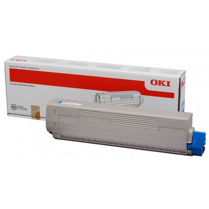 OKI 44059255 Cartucho de Tóner Cian 10k