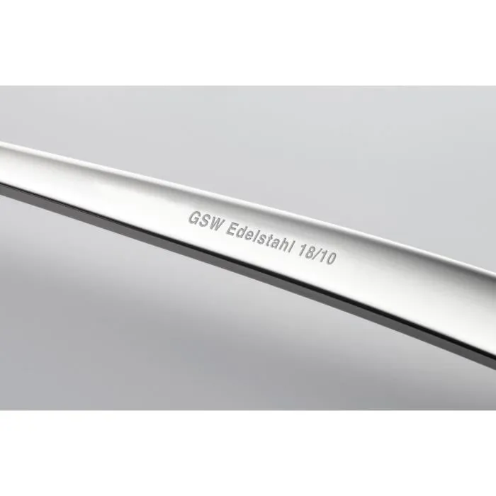 GSW Juego de cubiertos de acero inoxidable macizo GSW4005643893473 de 60 piezas