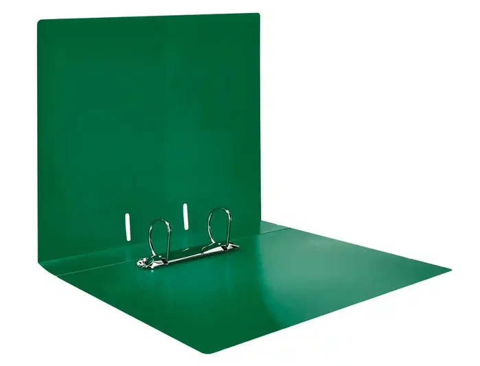 Liderpapel Carpeta de Anillas Mixtas Verde Translúcido DIN A4