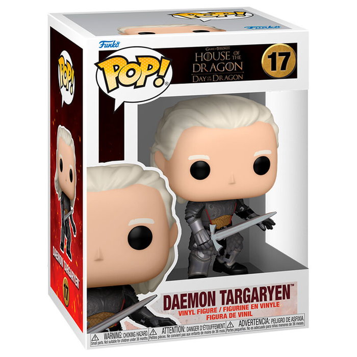 FUNKO Figura POP La Casa del Dragon Daemon Targaryen FUNKO Figura POP La Casa del Dragon Daemon Targaryen